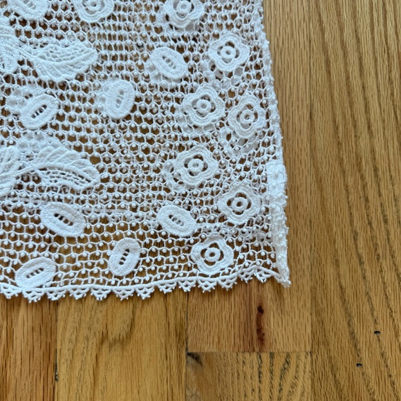 Polo Ralph Lauren Lace Polo Shirt in White - Picture 11 of 14